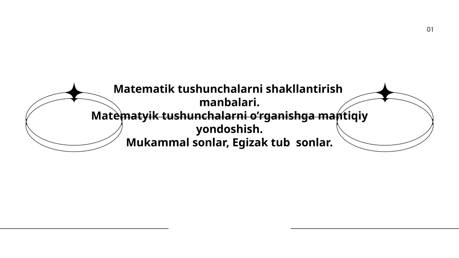 Matematik Tushunchalar va Ularining Ahamiyati