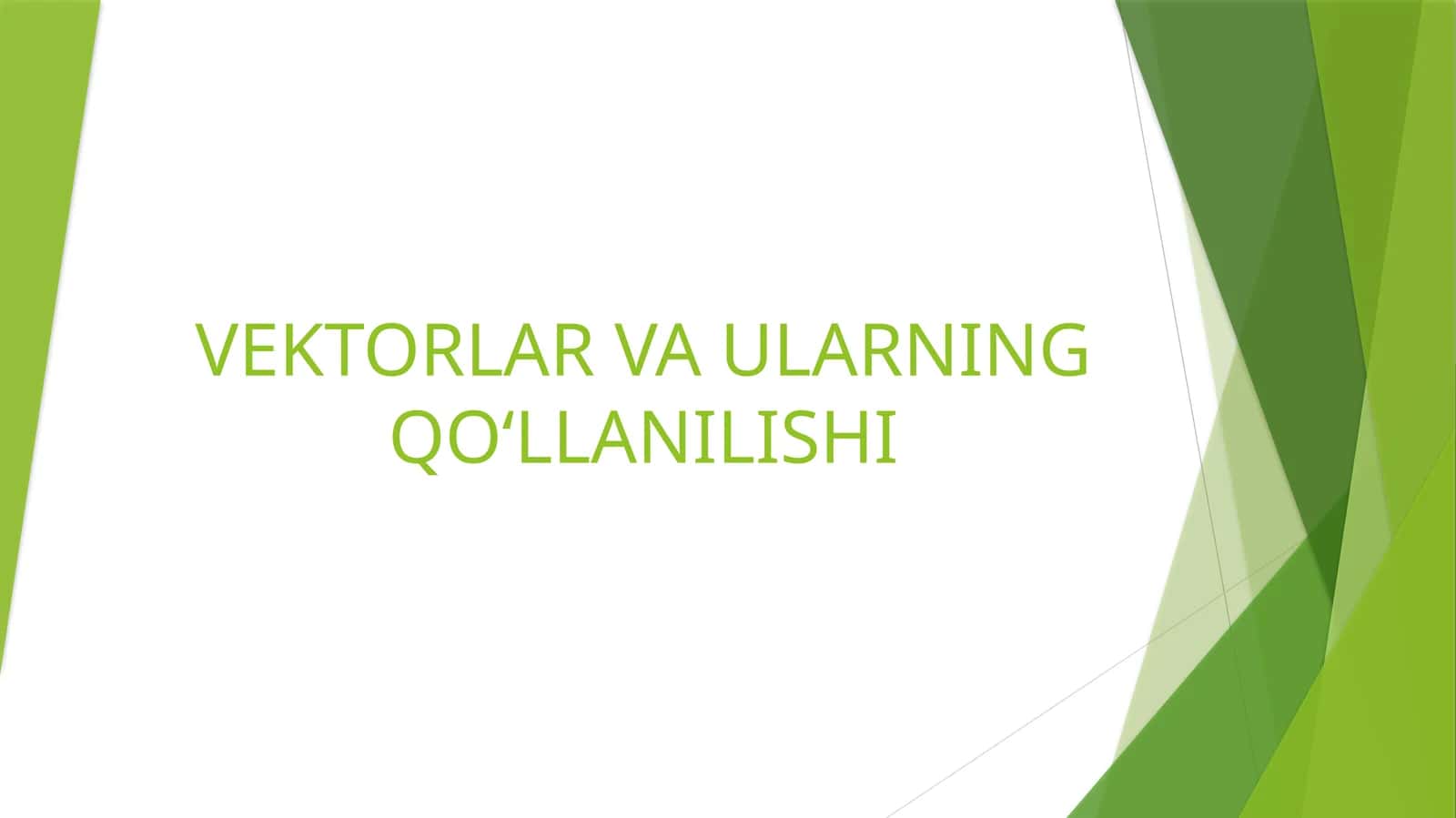 Gen muhandisligidagi vektorlar va ularning qo'llanilishi