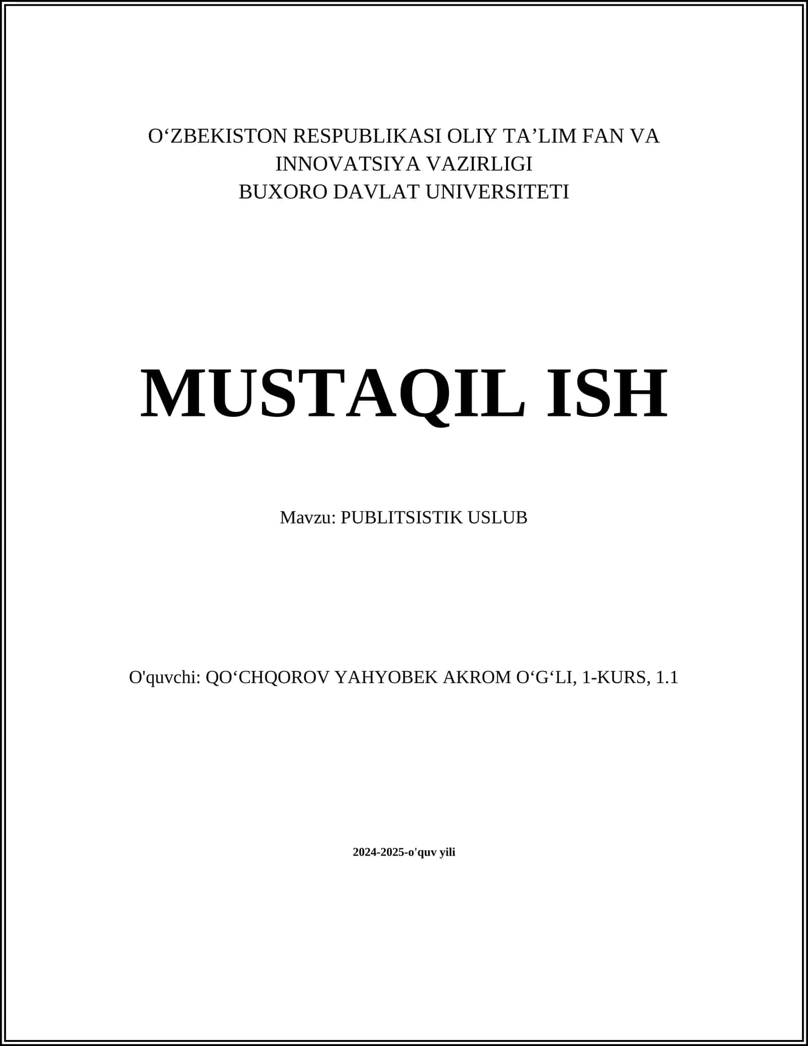 Matbuot bayonotlari