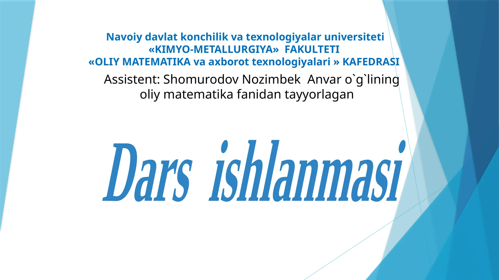 funksiya hosilasi