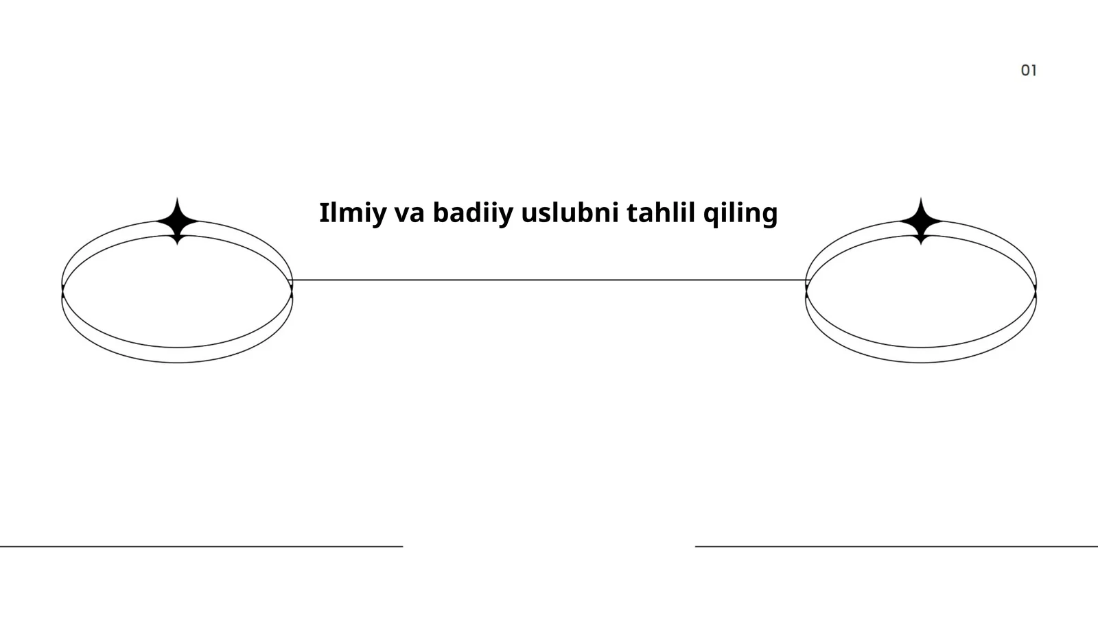 Ilmiy va badiiy uslubning tahlili