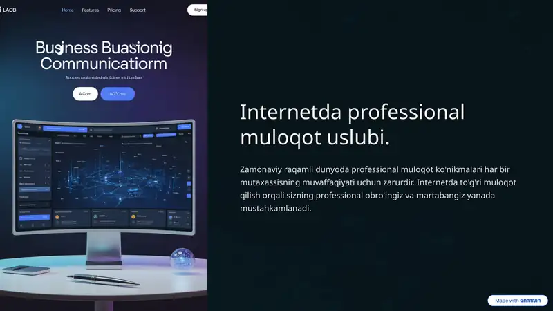 Internetda Professional Muloqot Muhim