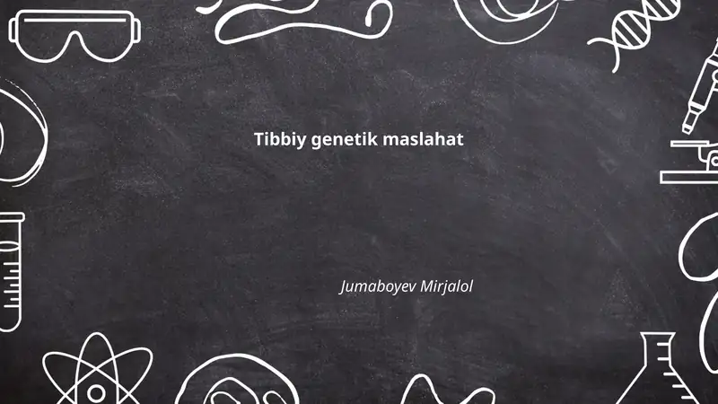 Tibbiy genetik maslahat