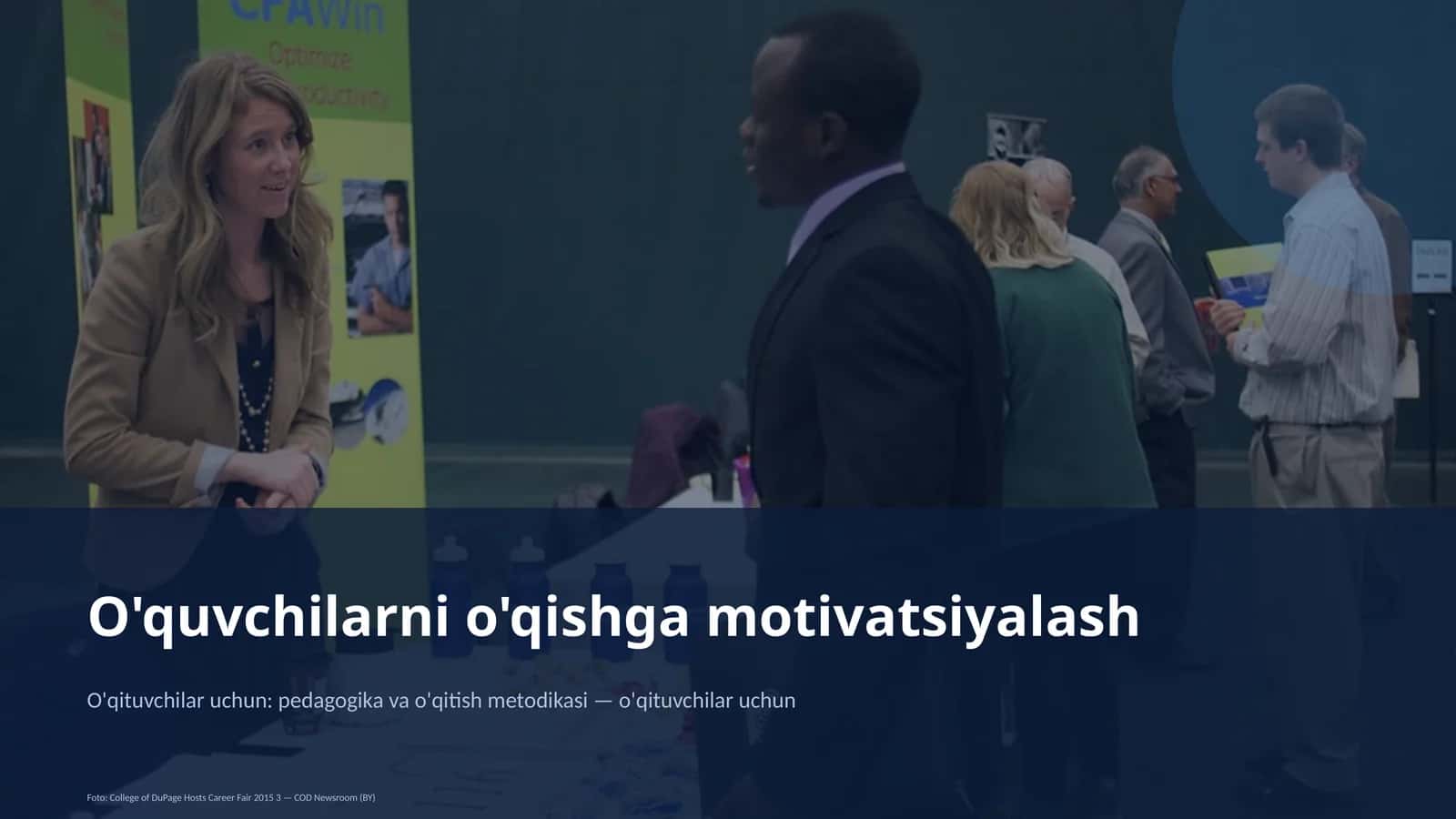 O'qituvchilar uchun: pedagogika va o'qitish metodikasi