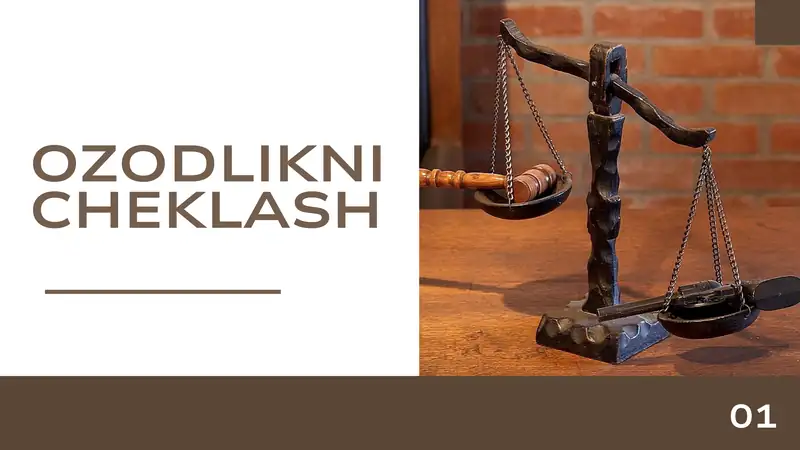 Ozodlikni cheklash