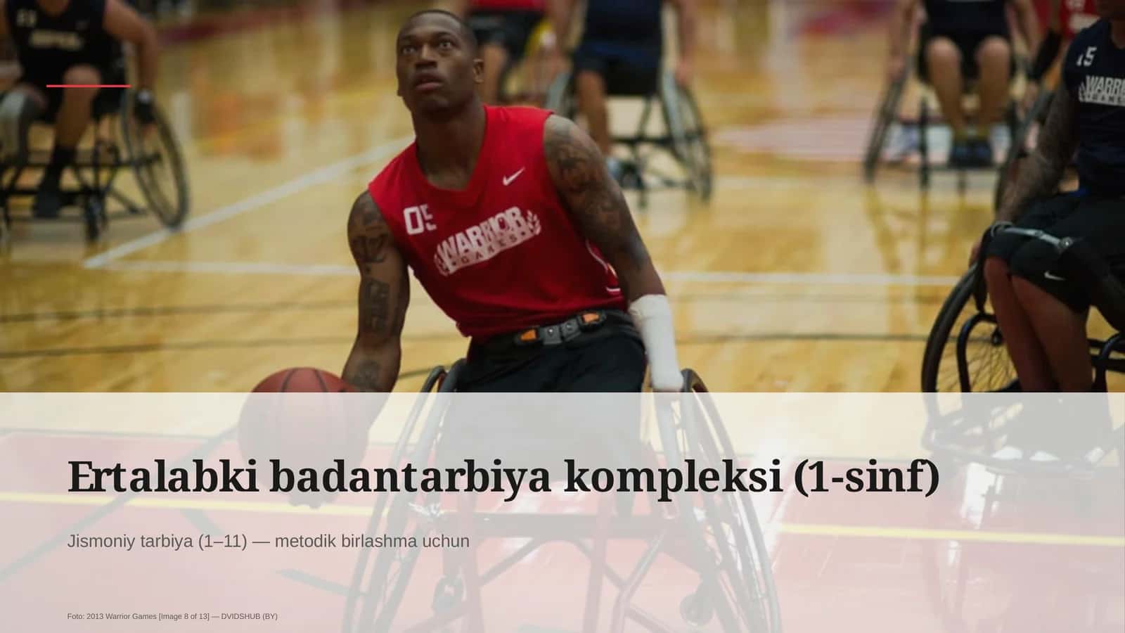 Ertalabki badantarbiya kompleksi (1-sinf)