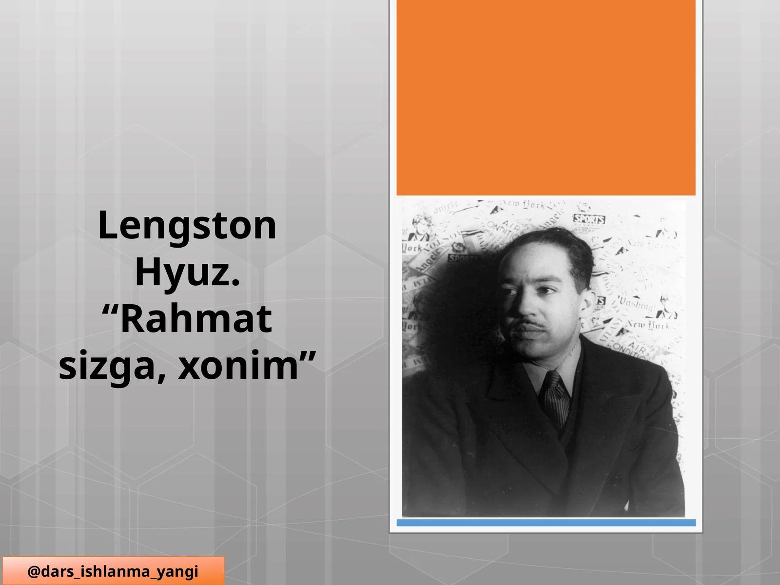 Rahmatsizga, xonim