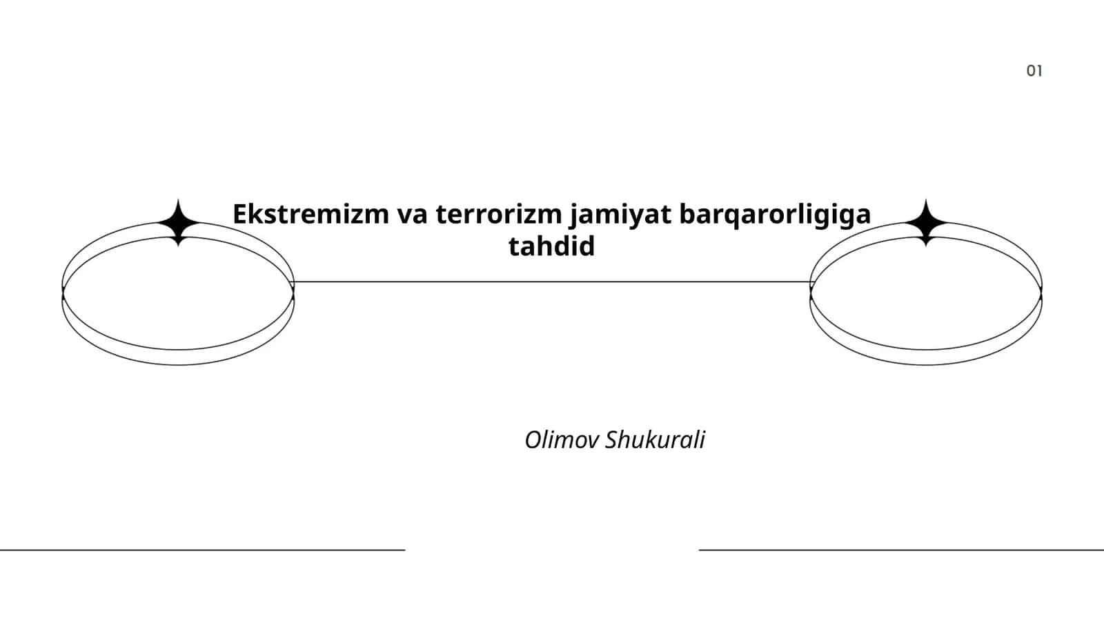 Ekstremizm va terrorizm jamiyat barqarorligiga tahdid