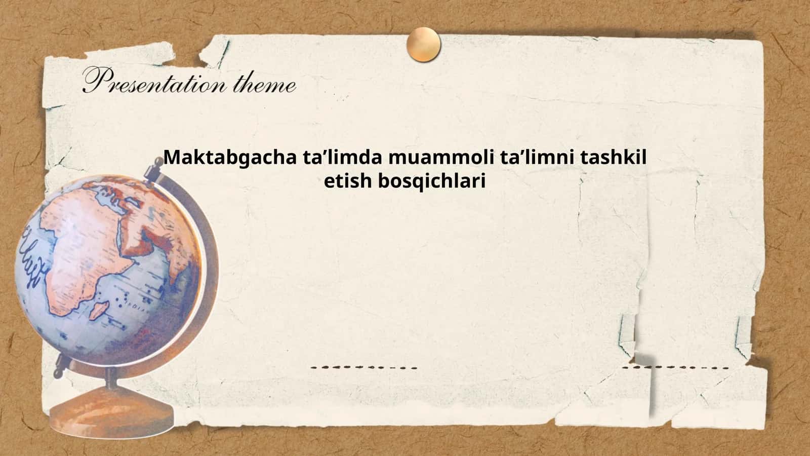 Maktabgacha taʼlimda muammoli taʼlimni tashkil etish bosqichlari