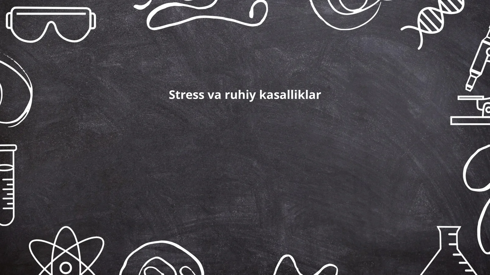 Stress va ruhiy kasalliklar