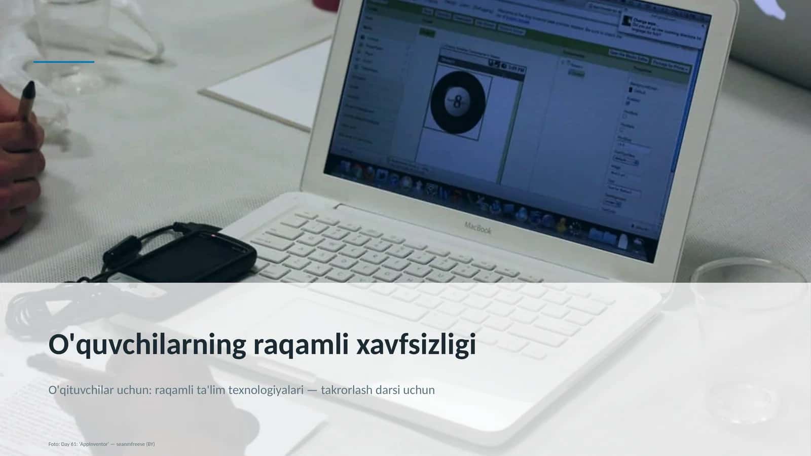 O'qituvchilar uchun: raqamli ta'lim texnologiyalari