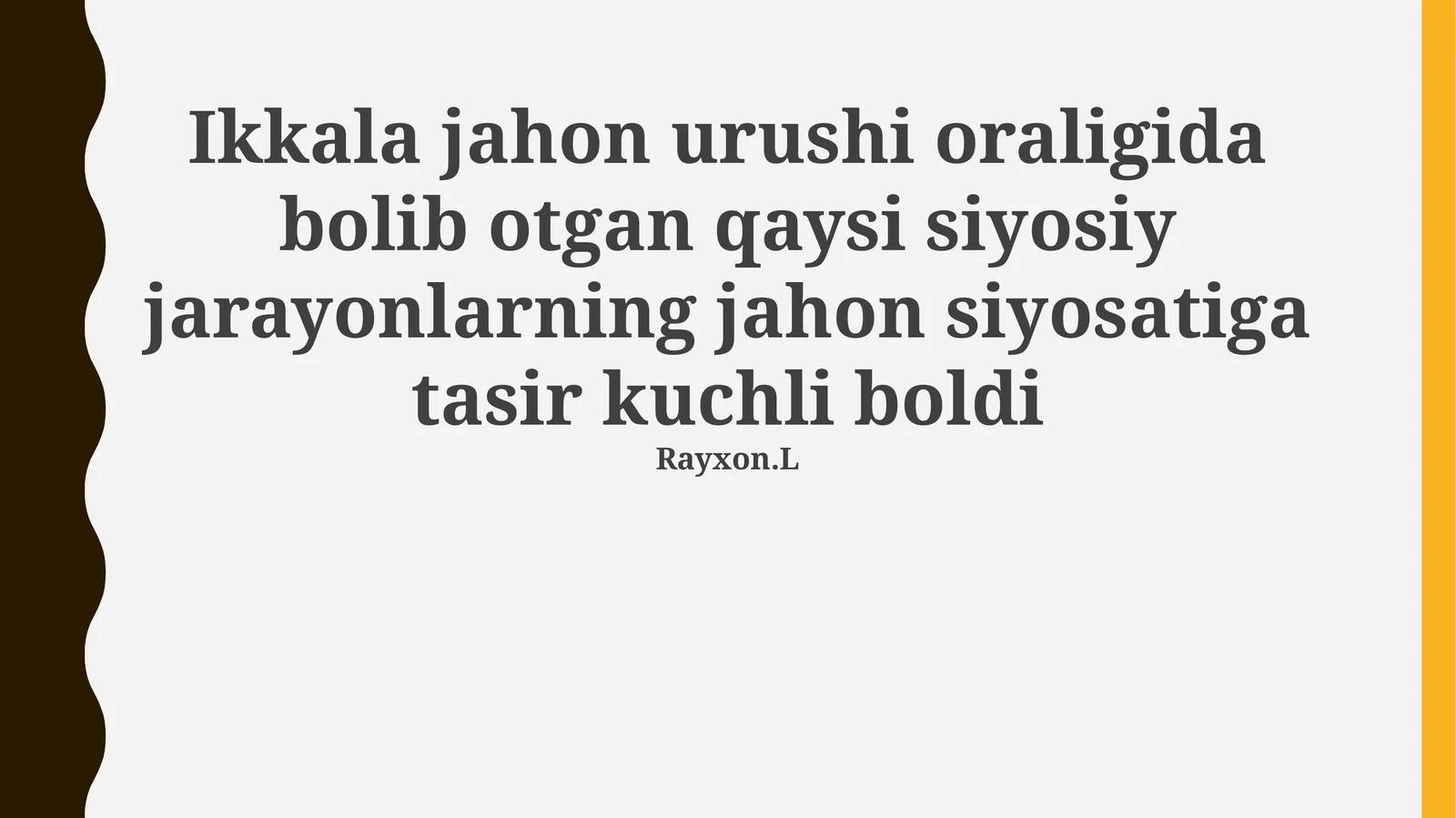 Versal-Vashington tizimi