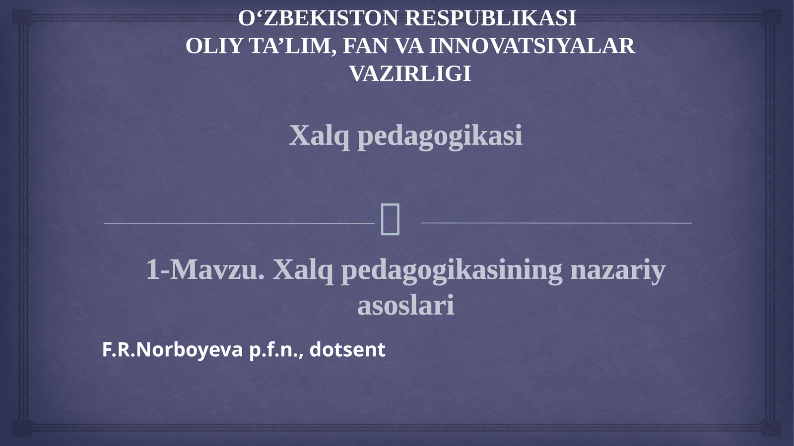 Xalqpedagogikasi