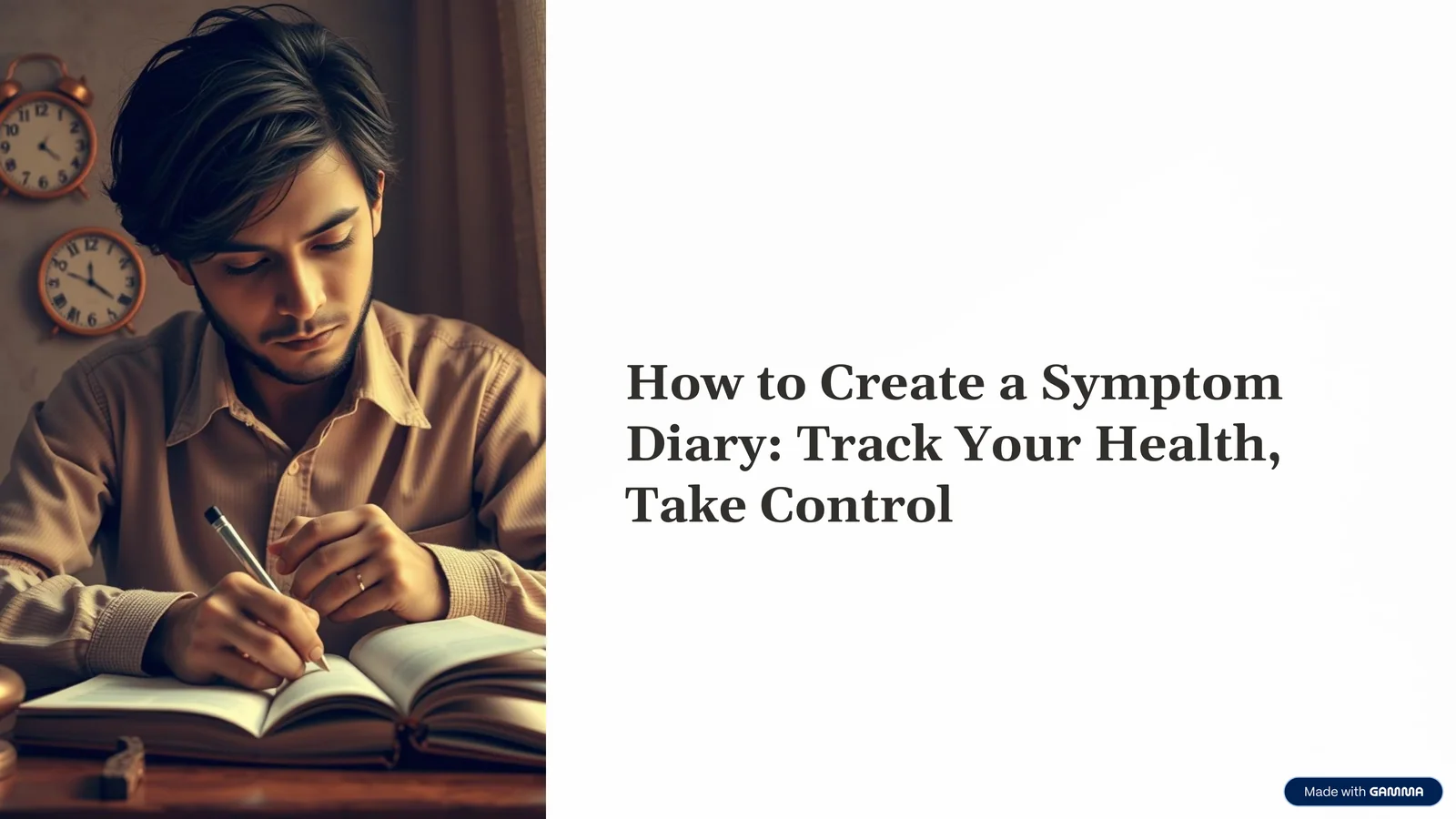 How to Create a Symptom Diary: Track Your Health, Take Control