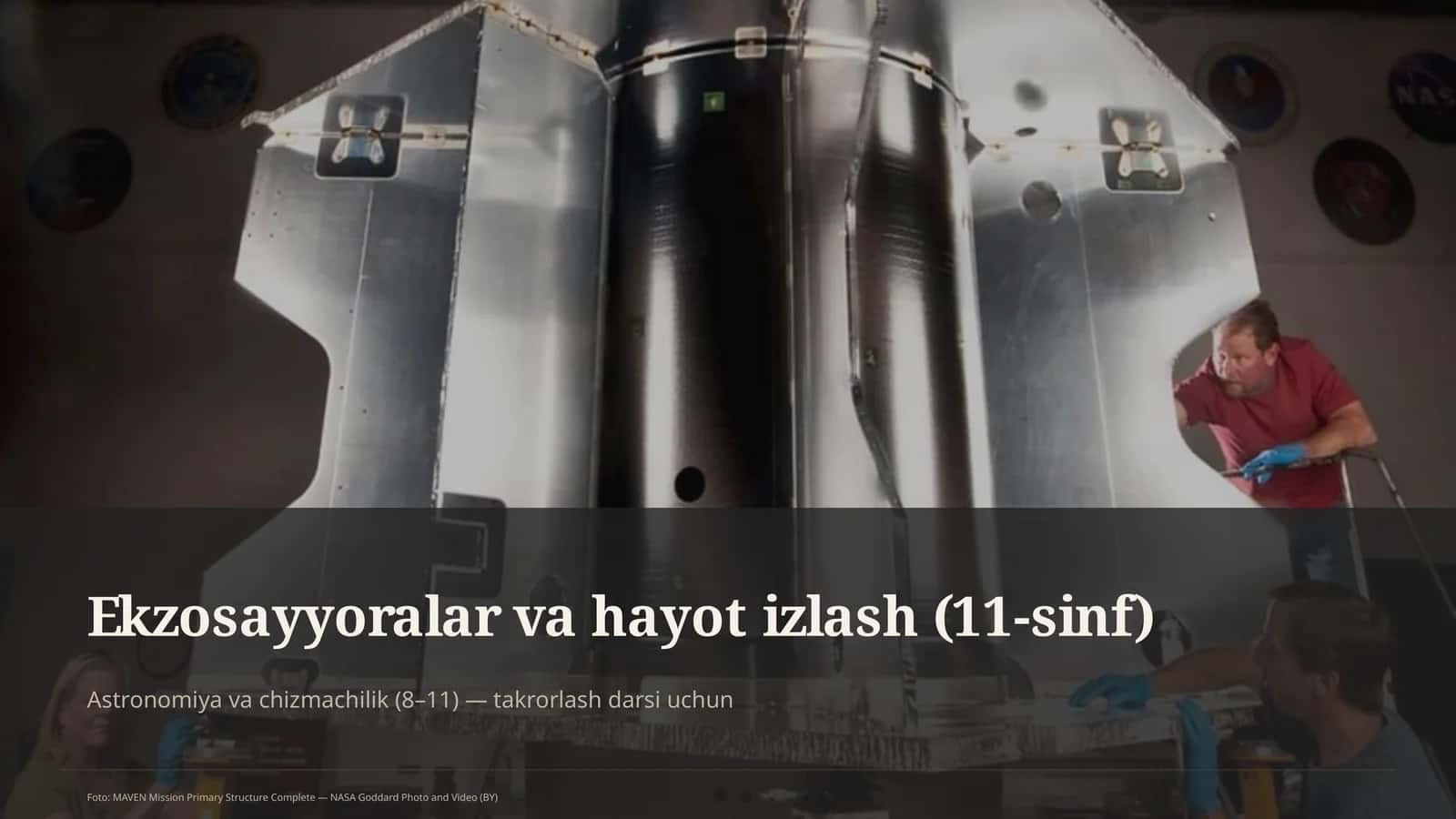 Ekzosayyoralar va hayot izlash (11-sinf)