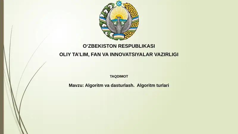 Algoritmlar