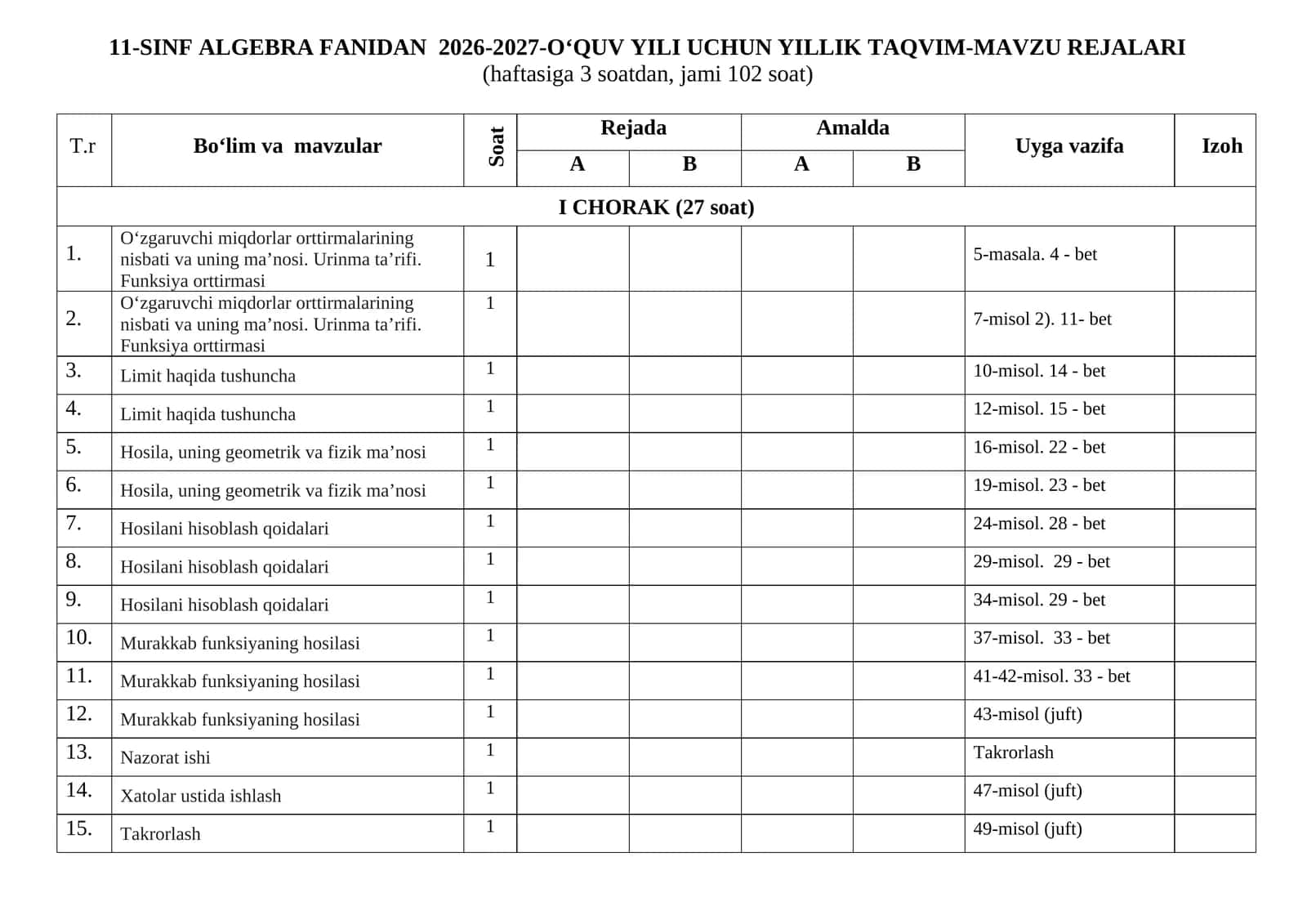 11-SINF ALGEBRA 2026-2027.