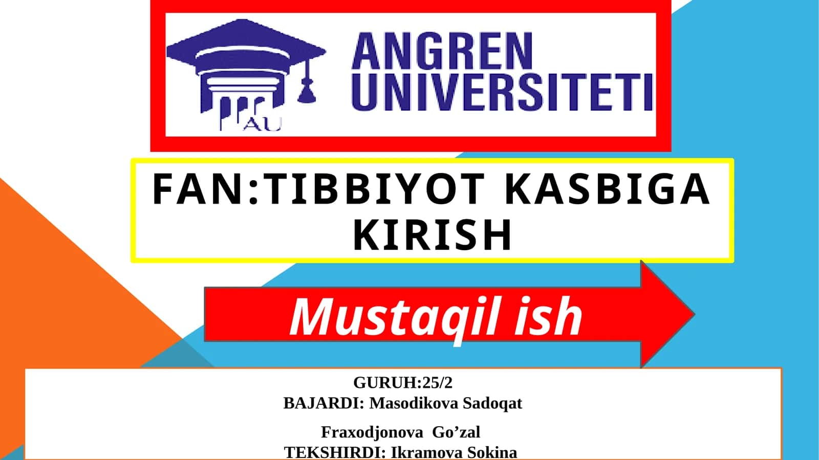 Buyrak va Siydik Yo‘llari Kasalliklari