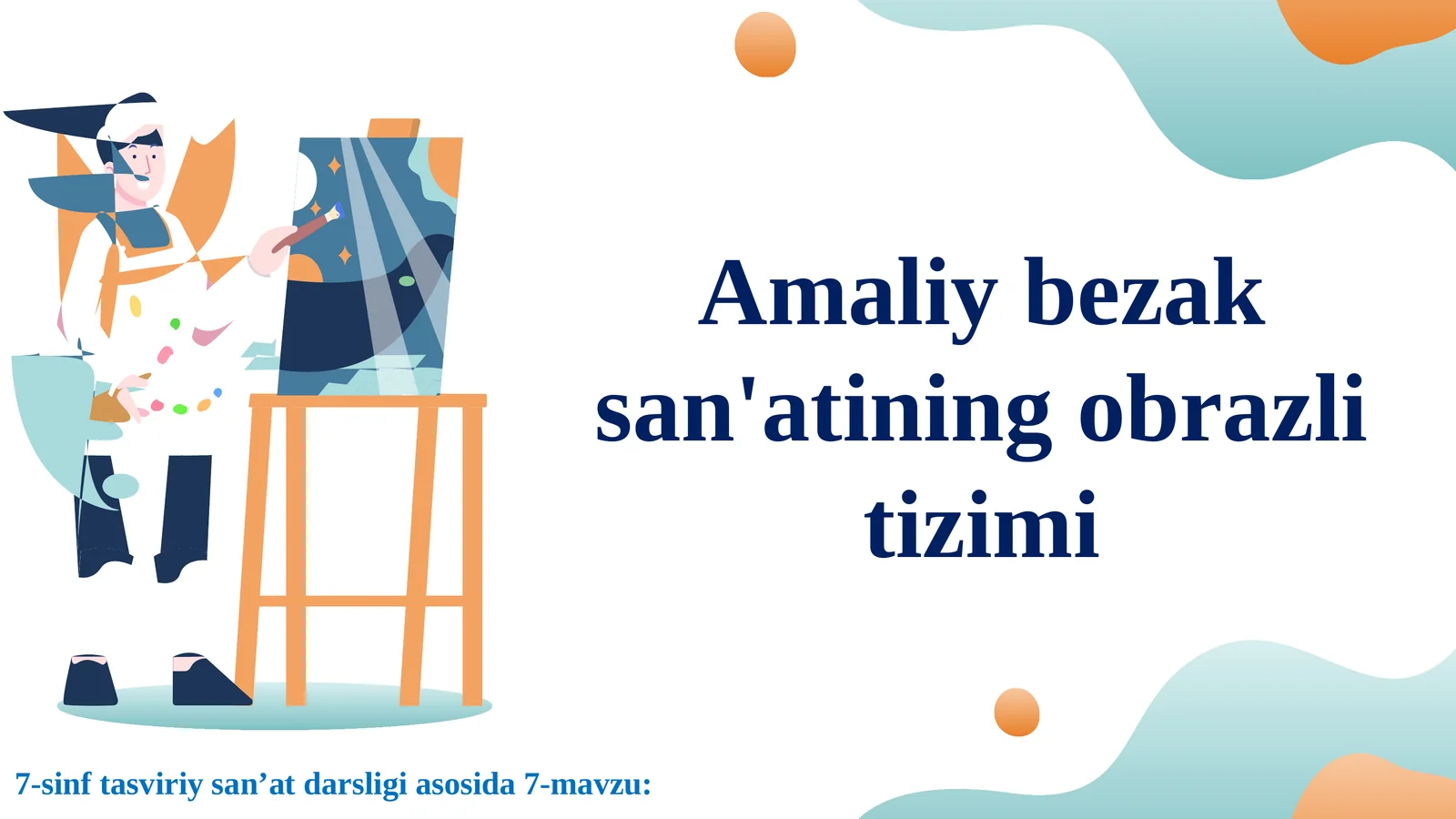 Amaliy bezak san'atining obrazli tizimi