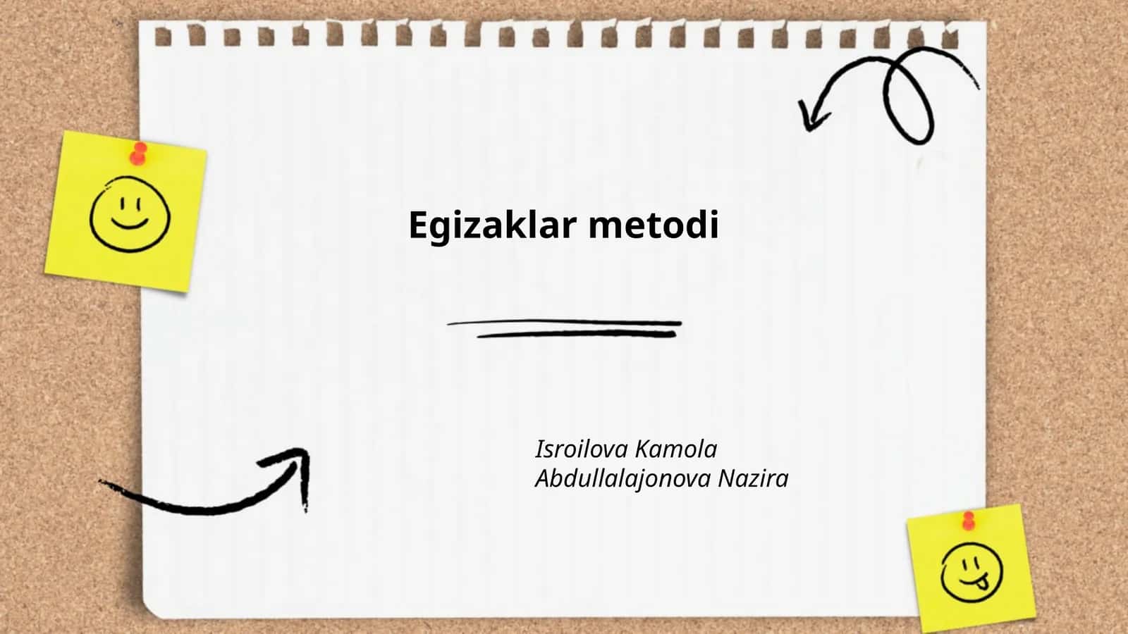 Egizaklar metodi