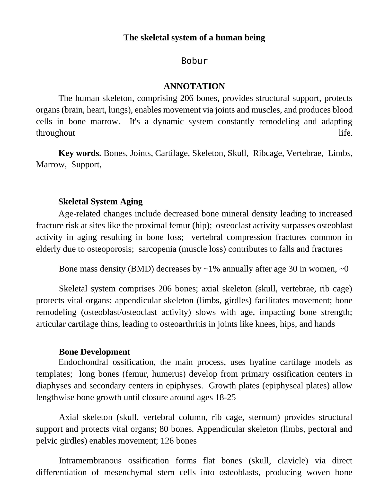 Siklet tizimi/System of a human