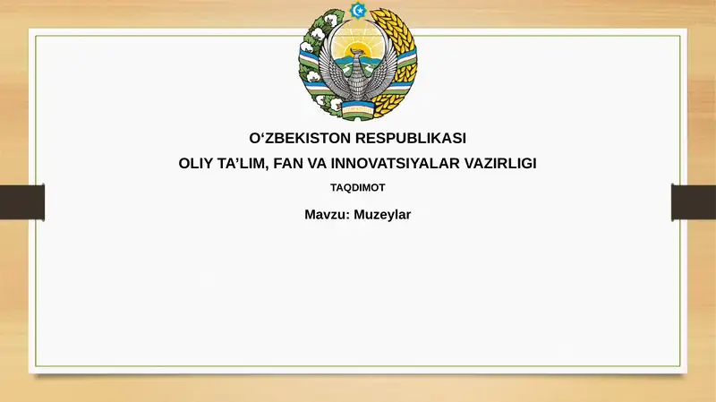 Muzeylar