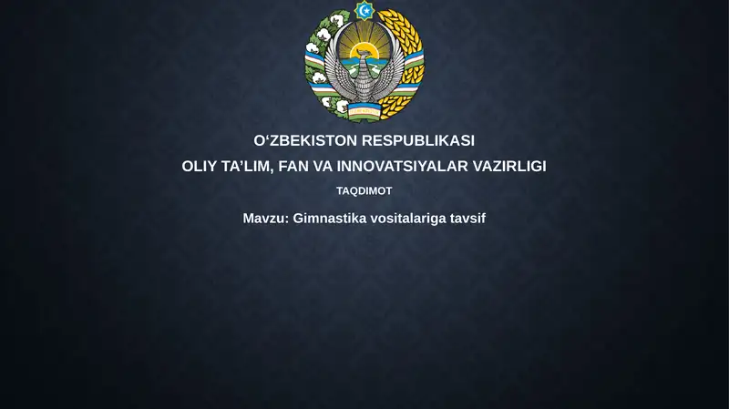 Gimnastikavositalarigatavsif