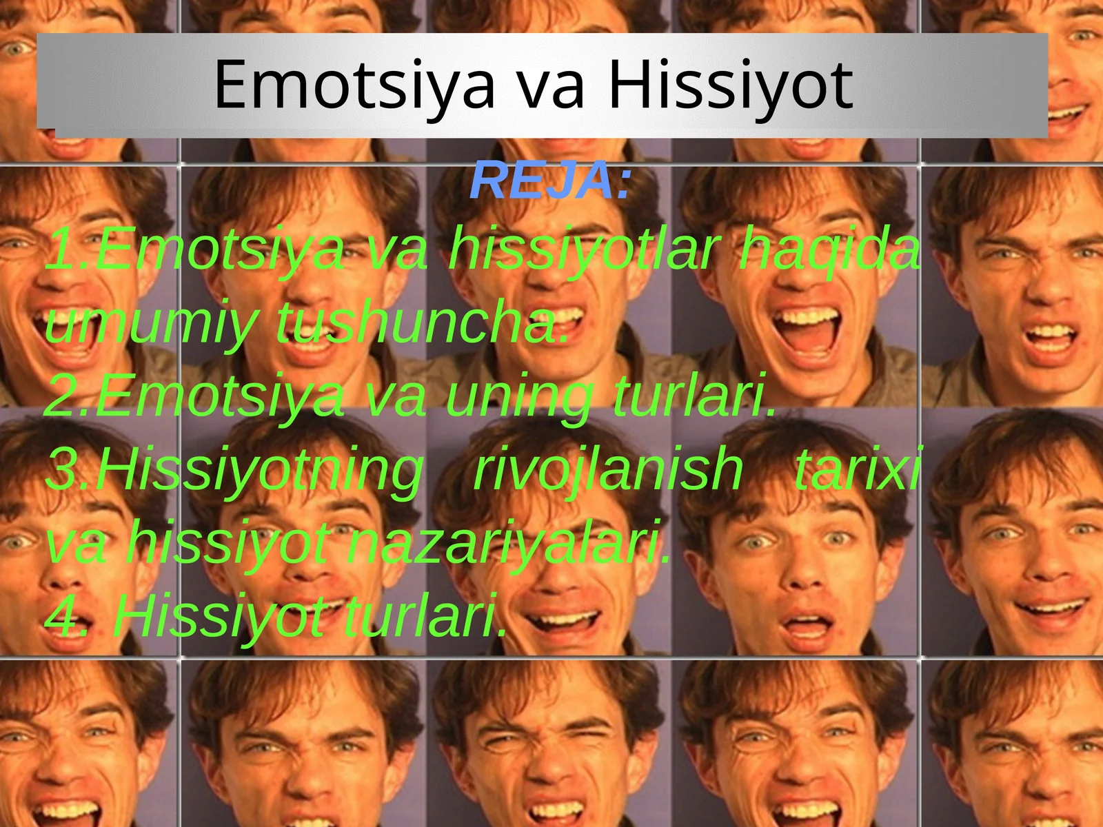 Emotsiya va Hissiyot