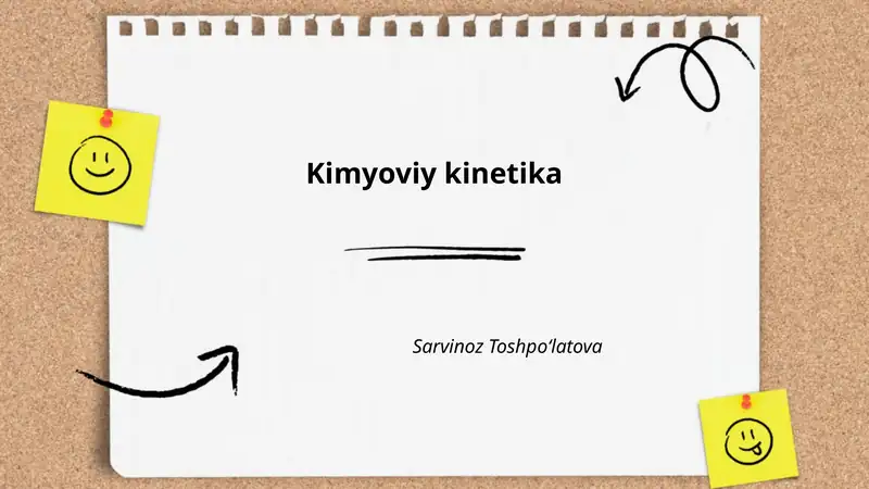 Kimyoviy kinetika