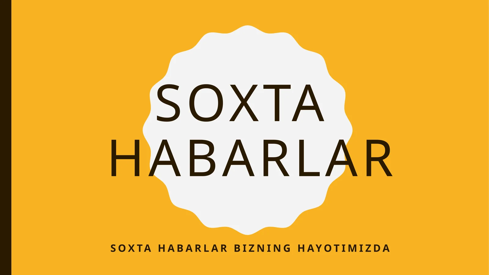 Soxta xabarlar