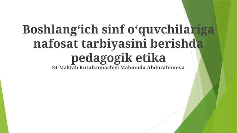 Nafosat Tarbiyasi