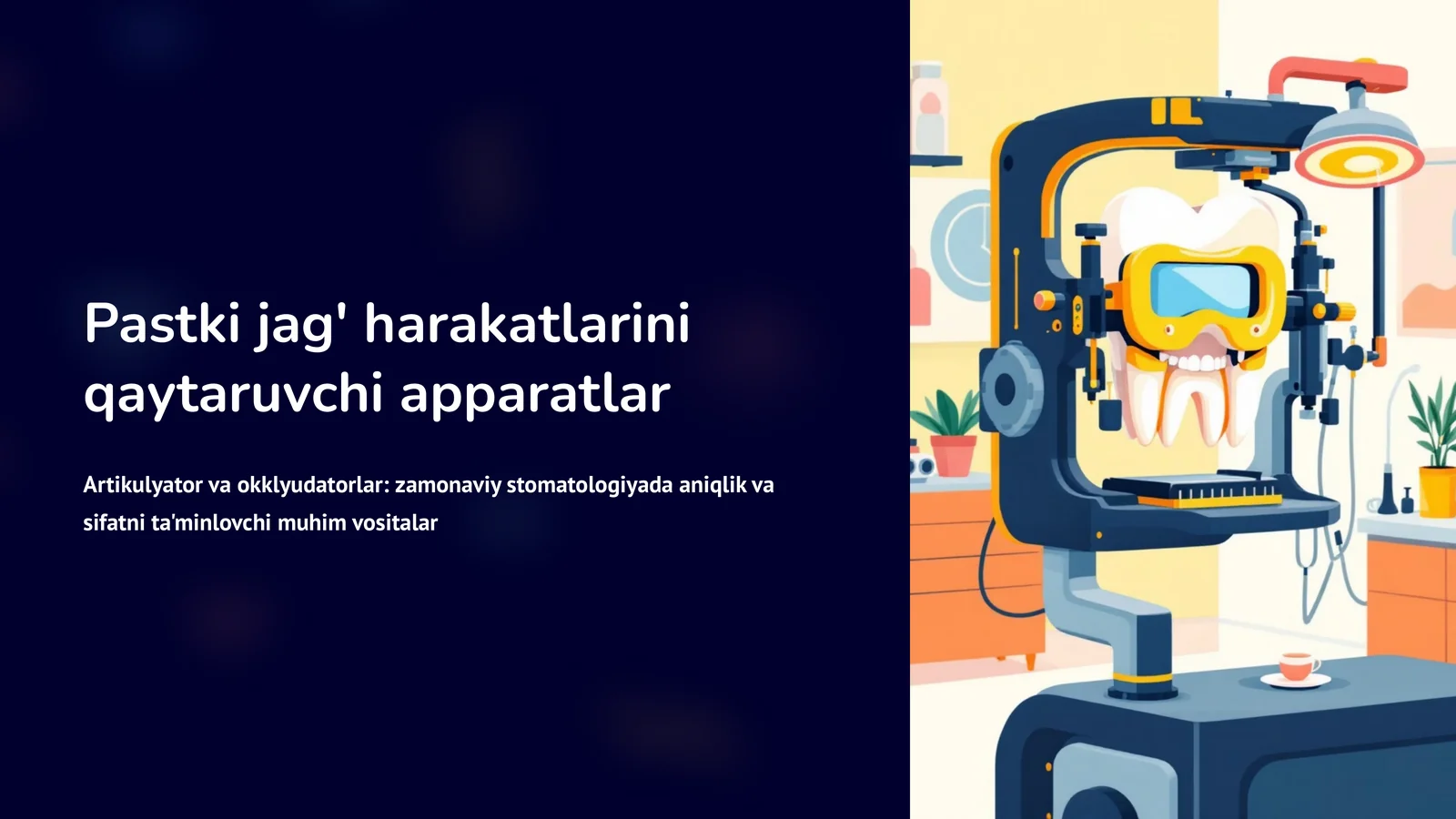 Pastki jag' harakatlarini qaytaruvchi apparatlar