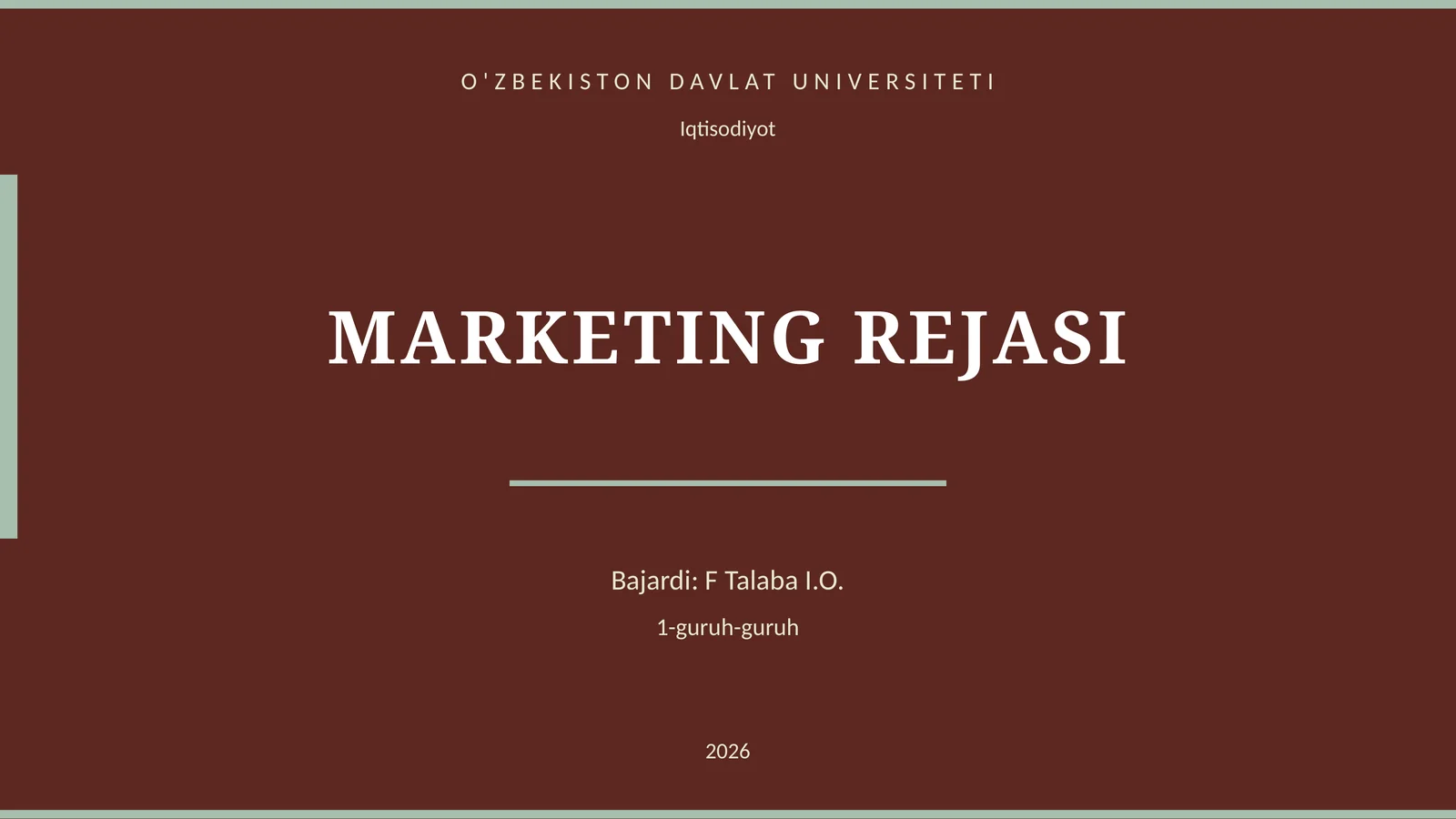 MARKETING REJASI