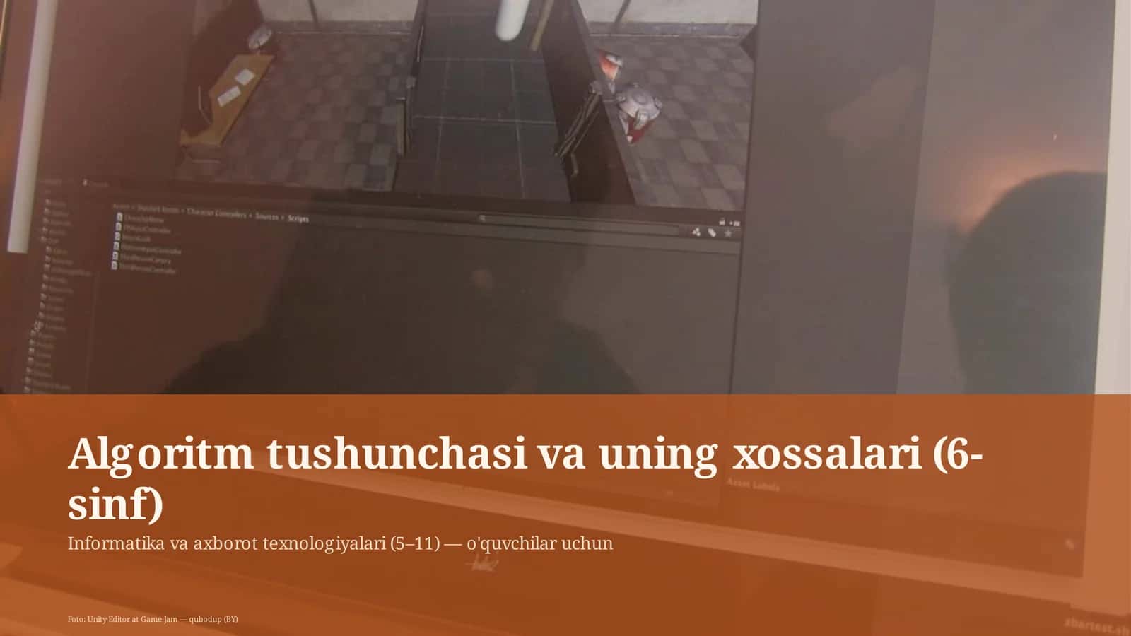 Algoritm tushunchasi va uning xossalari (6-sinf)