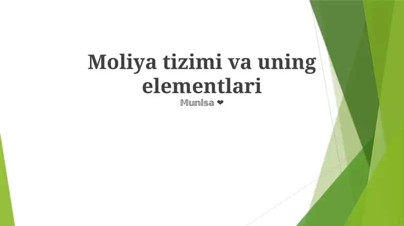 Moliya Muassasalari