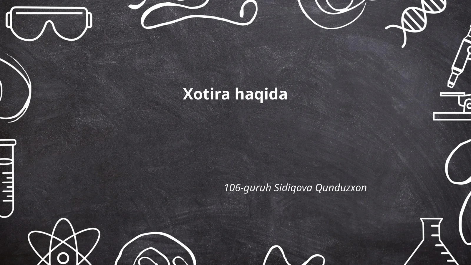 Xotira va milliy g'urur