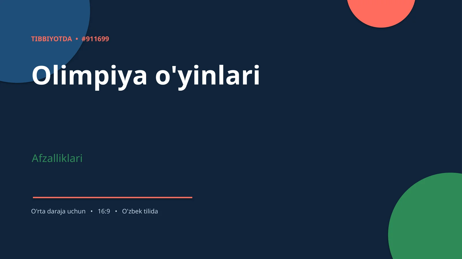 Tibbiyotda Olimpiya O'yinlari