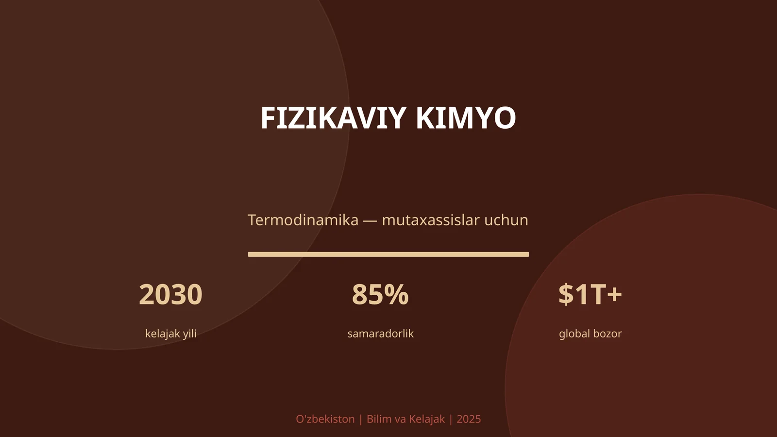FIZIKAVIY KIMYO