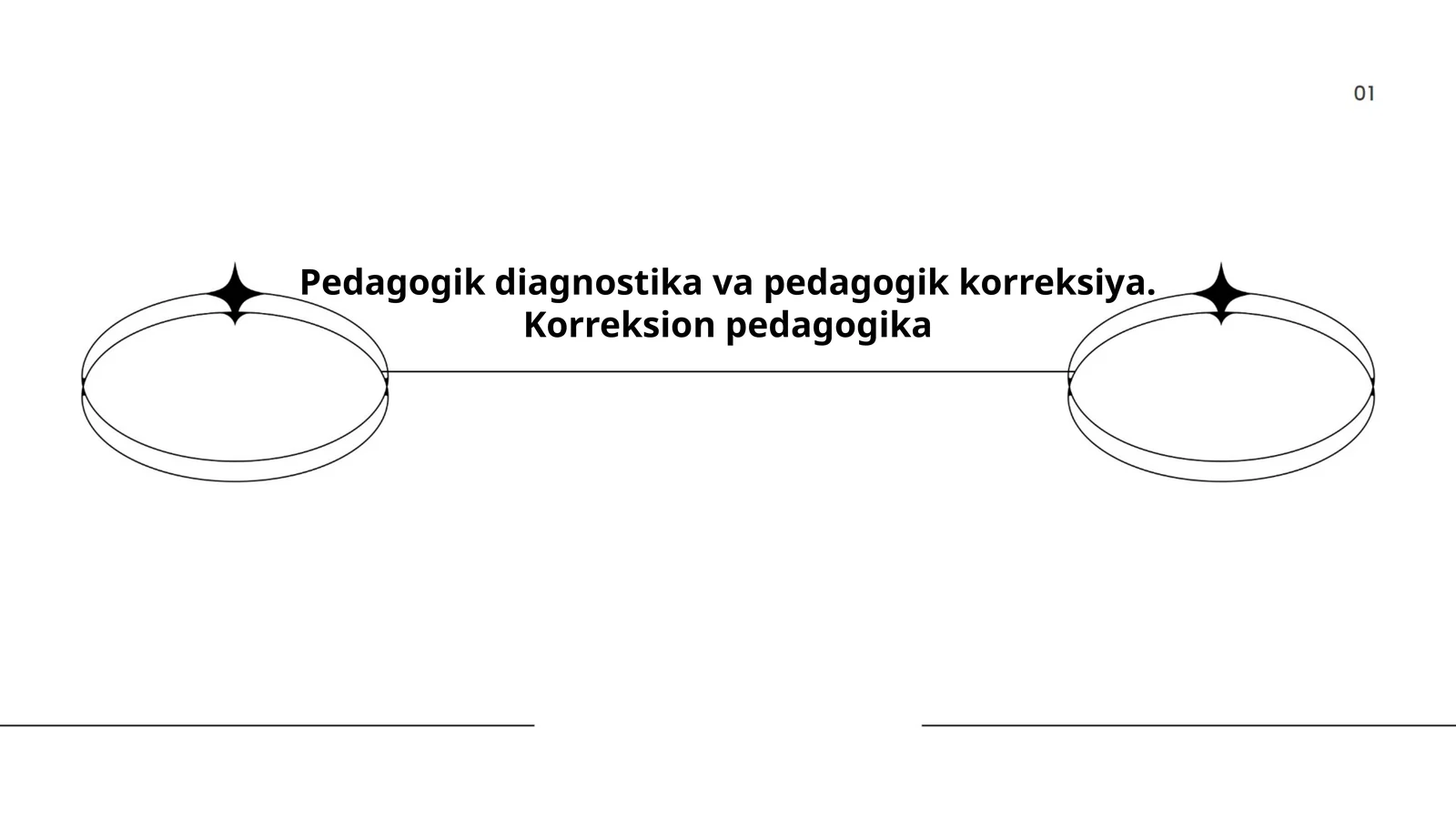 Pedagogik diagnostika va pedagogik korreksiya. Korreksion pedagogika