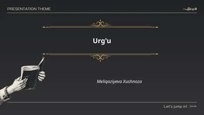 Urg'u