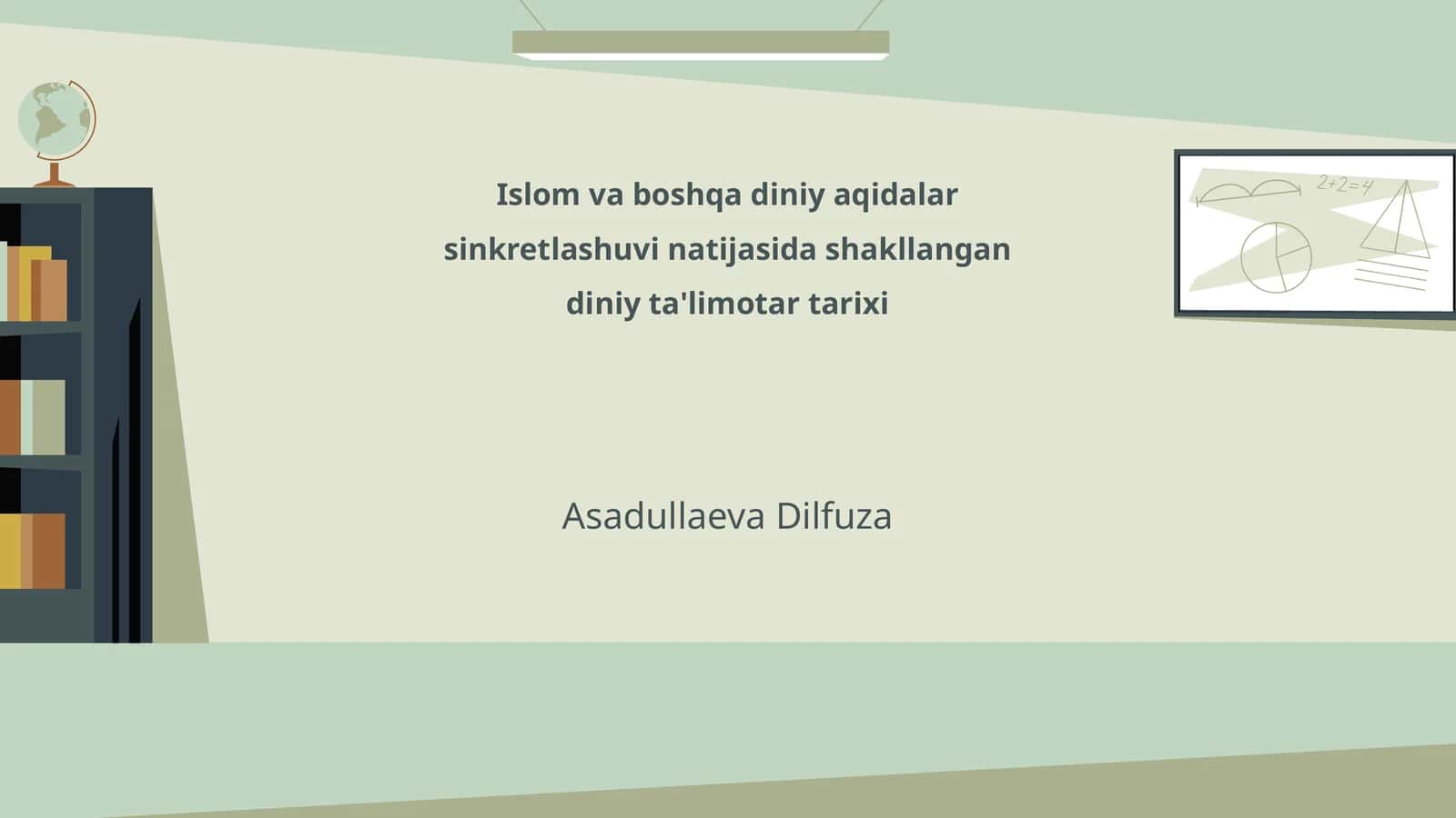 Islom va boshqa diniy aqidalar sinkretlashuvi natijasida shakllangan diniy ta'limotar tarixi