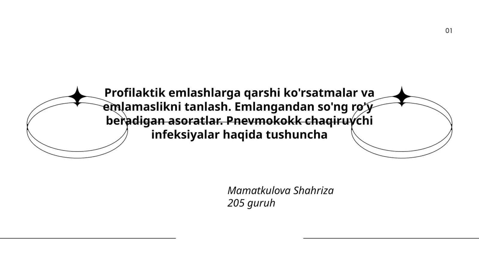 Pnevmokokk chaqiruvchi infeksiyalar haqida tushuncha