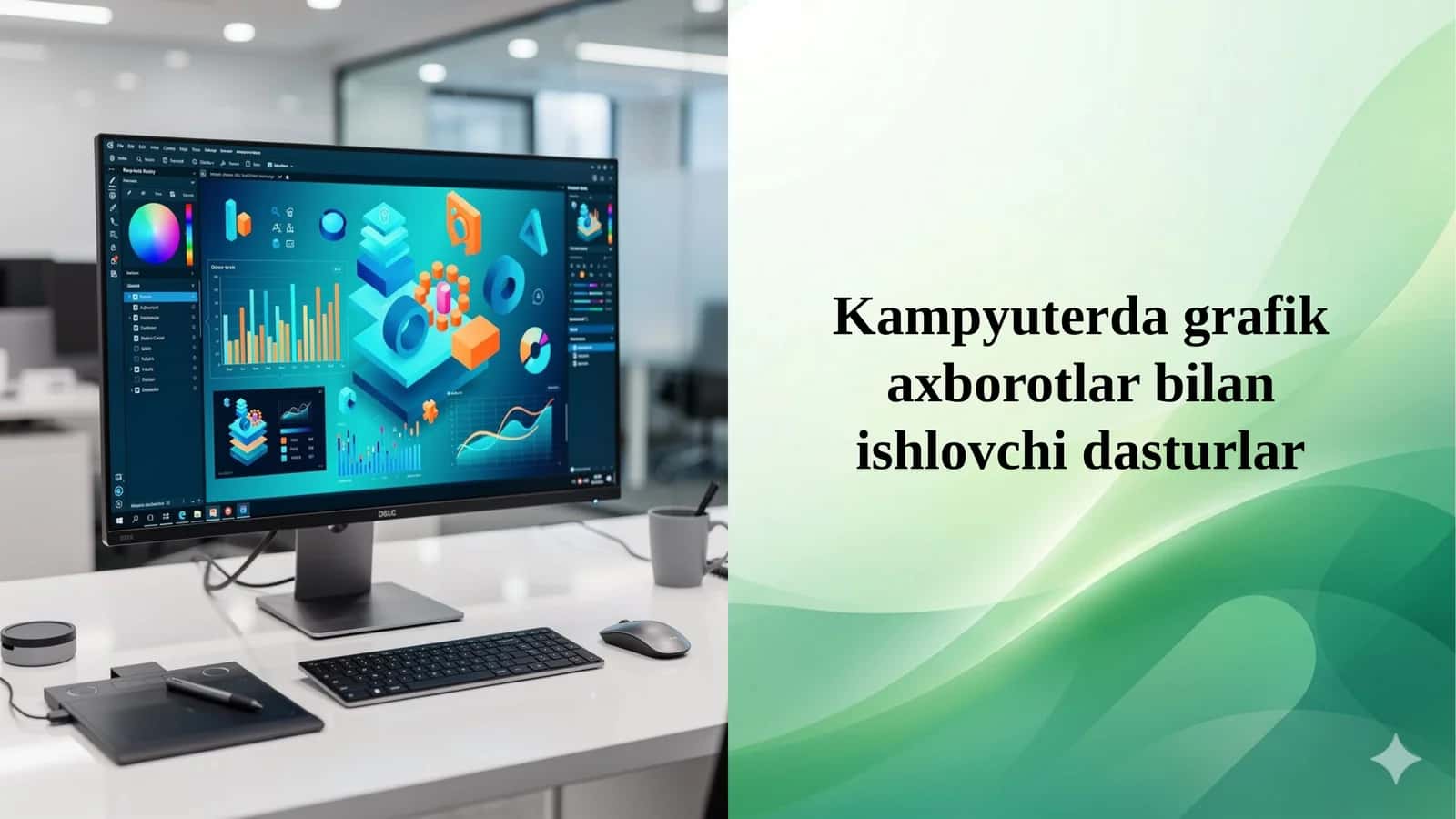 Kampyuterda grafik axborotlar bilan ishlovchi dasturlar