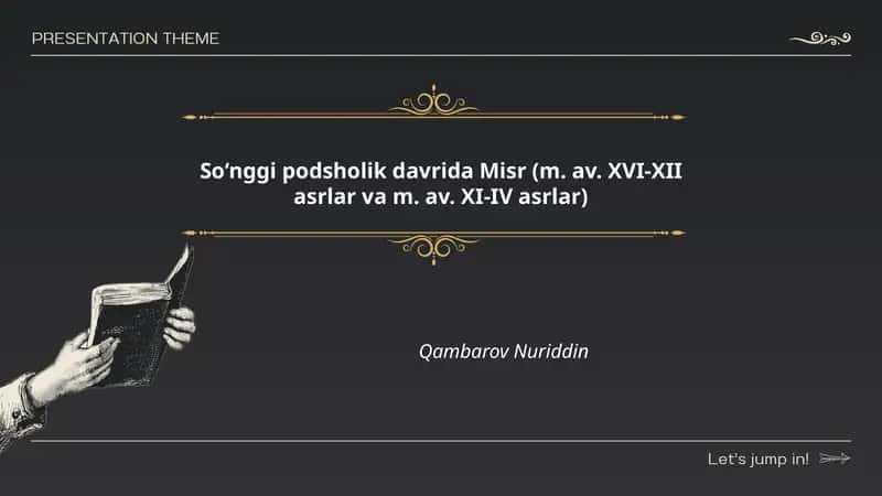 So‘nggi podsholik davrida Misr (m. av. XVI-XII asrlar va m. av. XI-IV asrlar)