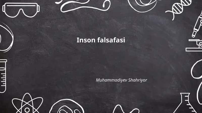 Inson falsafasi