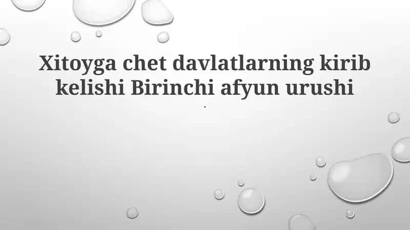 Birinchi Opizm urushi