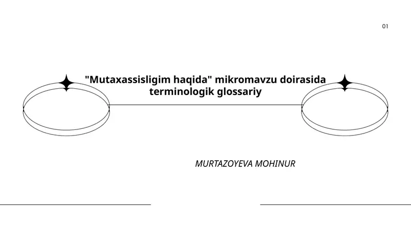 Mutaxassislik ta'rifi
