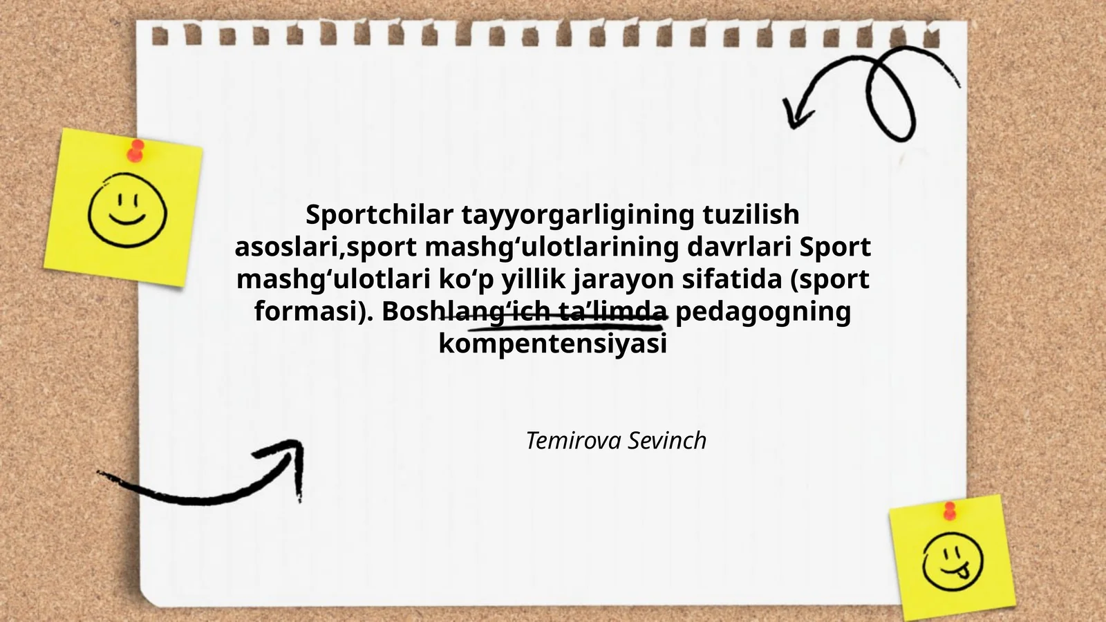 Boshlangʻich taʼlimda pedagogning kompentensiyasi