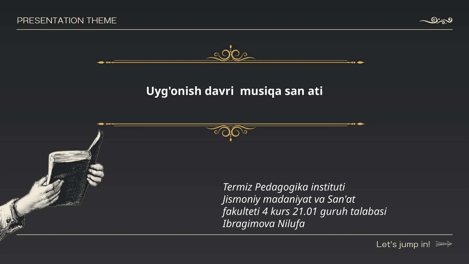 Uyg'onish davri musiqa san'ati va amaliyoti
