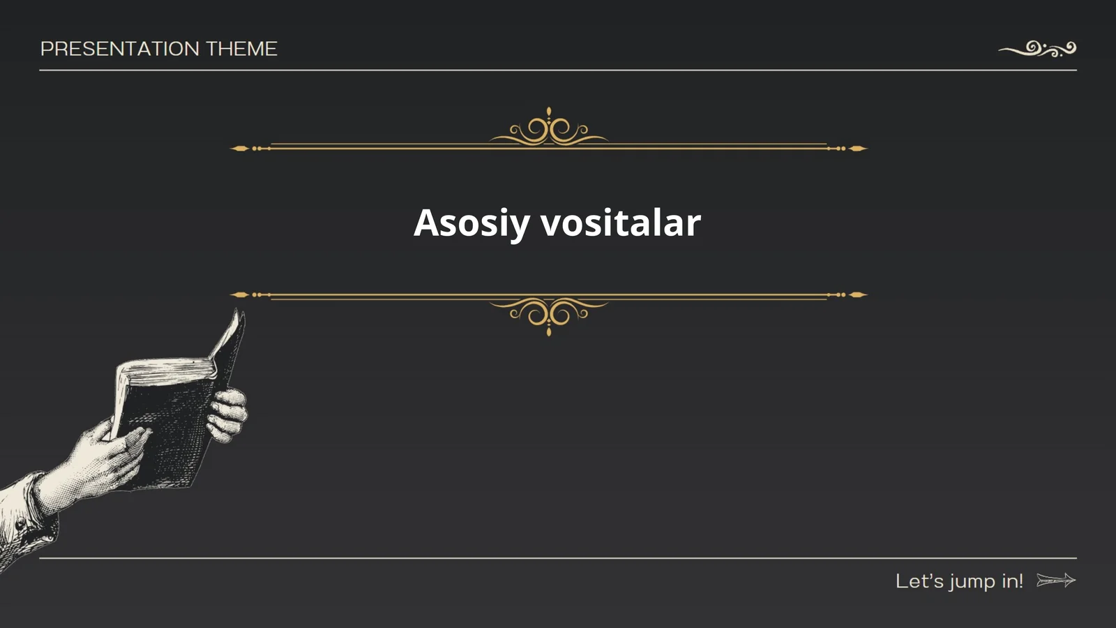 Asosiy vositalar